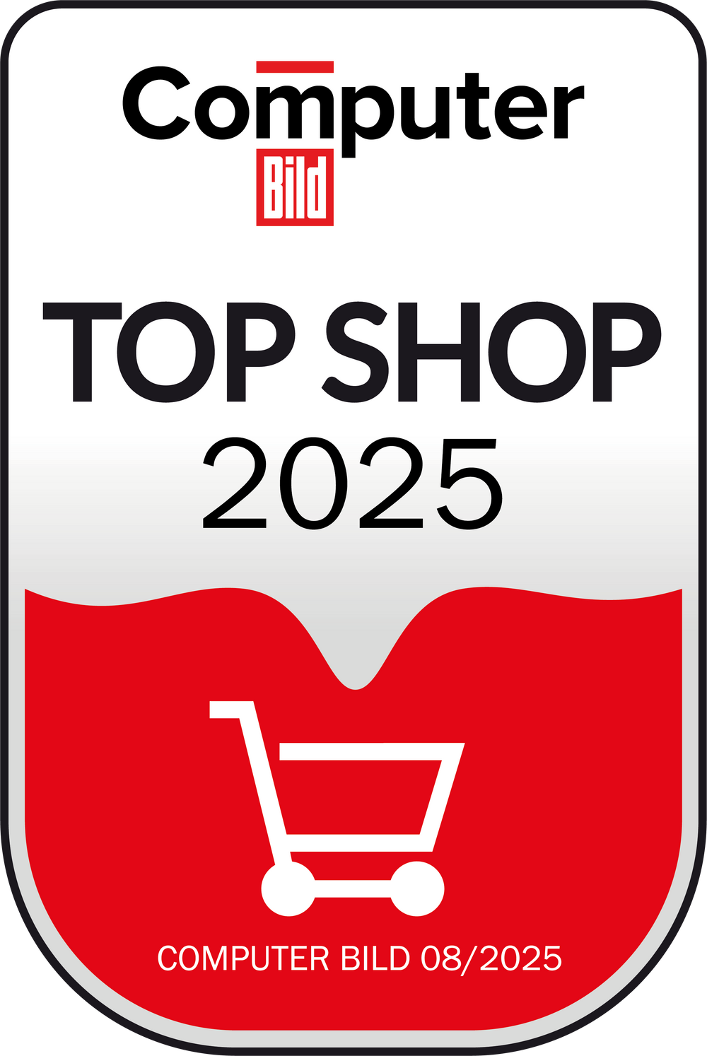 barfers.com ausgezeichnet als TOPSHOP 2025 (Computer BILD 08/2025)