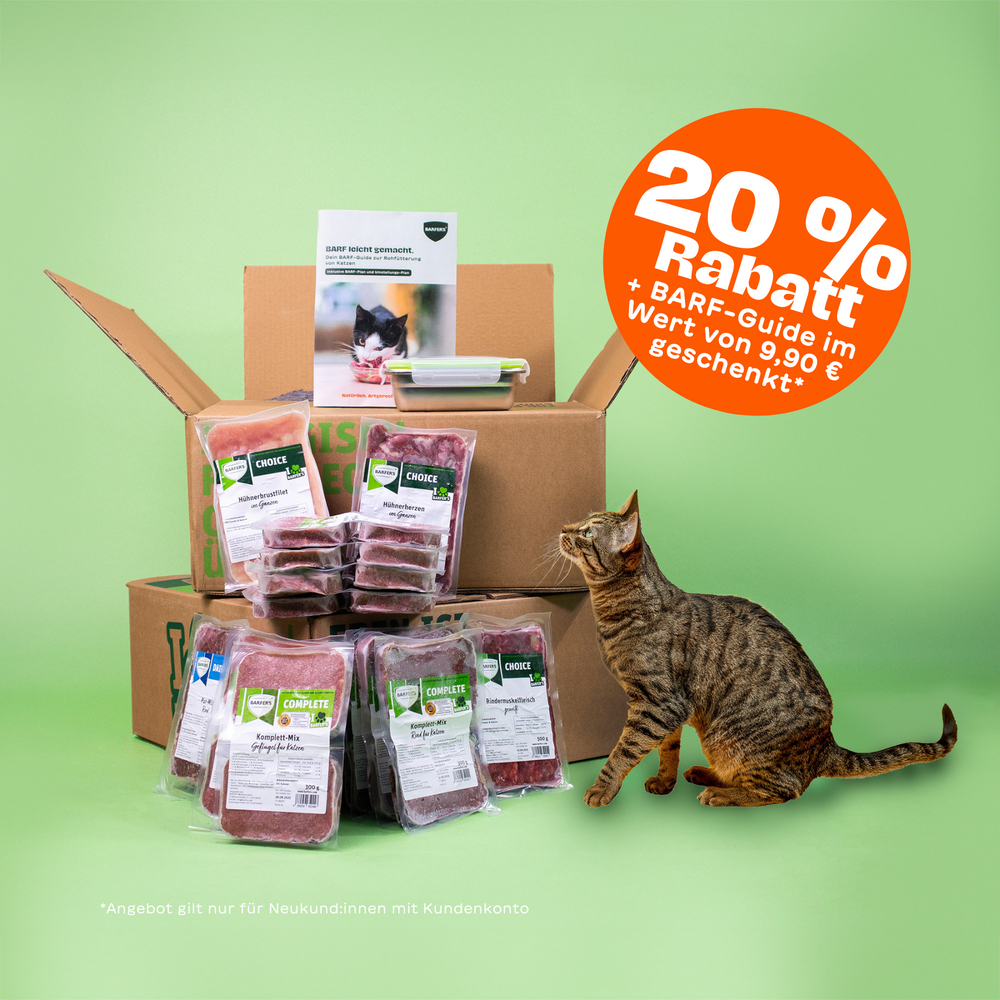 BARFER’S Probierpaket für Katzen