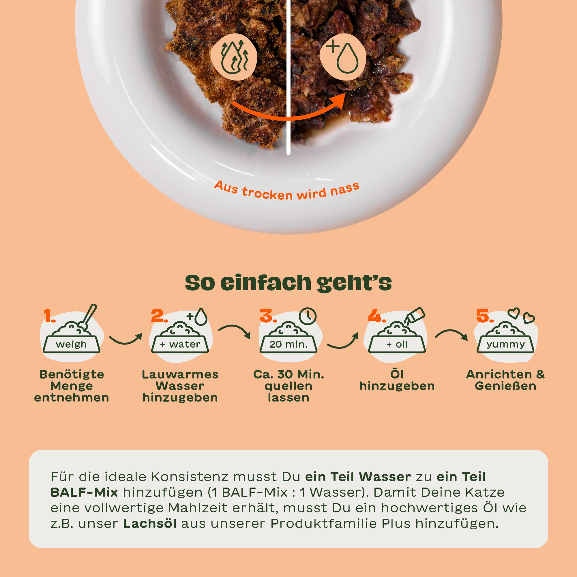 BALF-Mix Schwein für Katzen