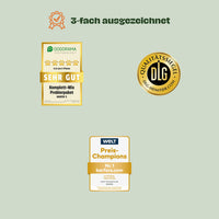 BARFER'S Probierpaket für Hunde: 3-fach ausgezeichnet mit Dogorama Testbericht Sehr Gut 4,8 von 5 Pfoten, DLG Qualitätssiegel und WELT Preis-Champions Nr. 1