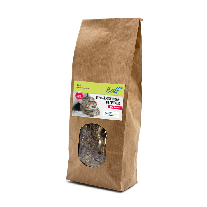 BALF Katze Rind Obst/Gemüse mit Flohsamenschalen