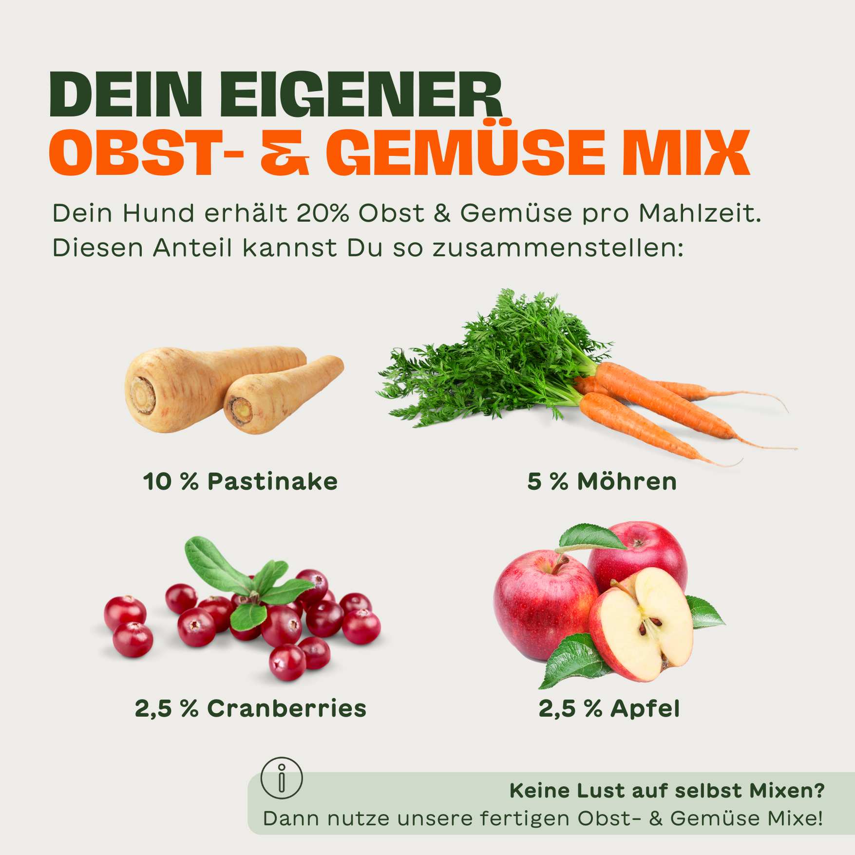 Herbstnapf Lamm für Hunde