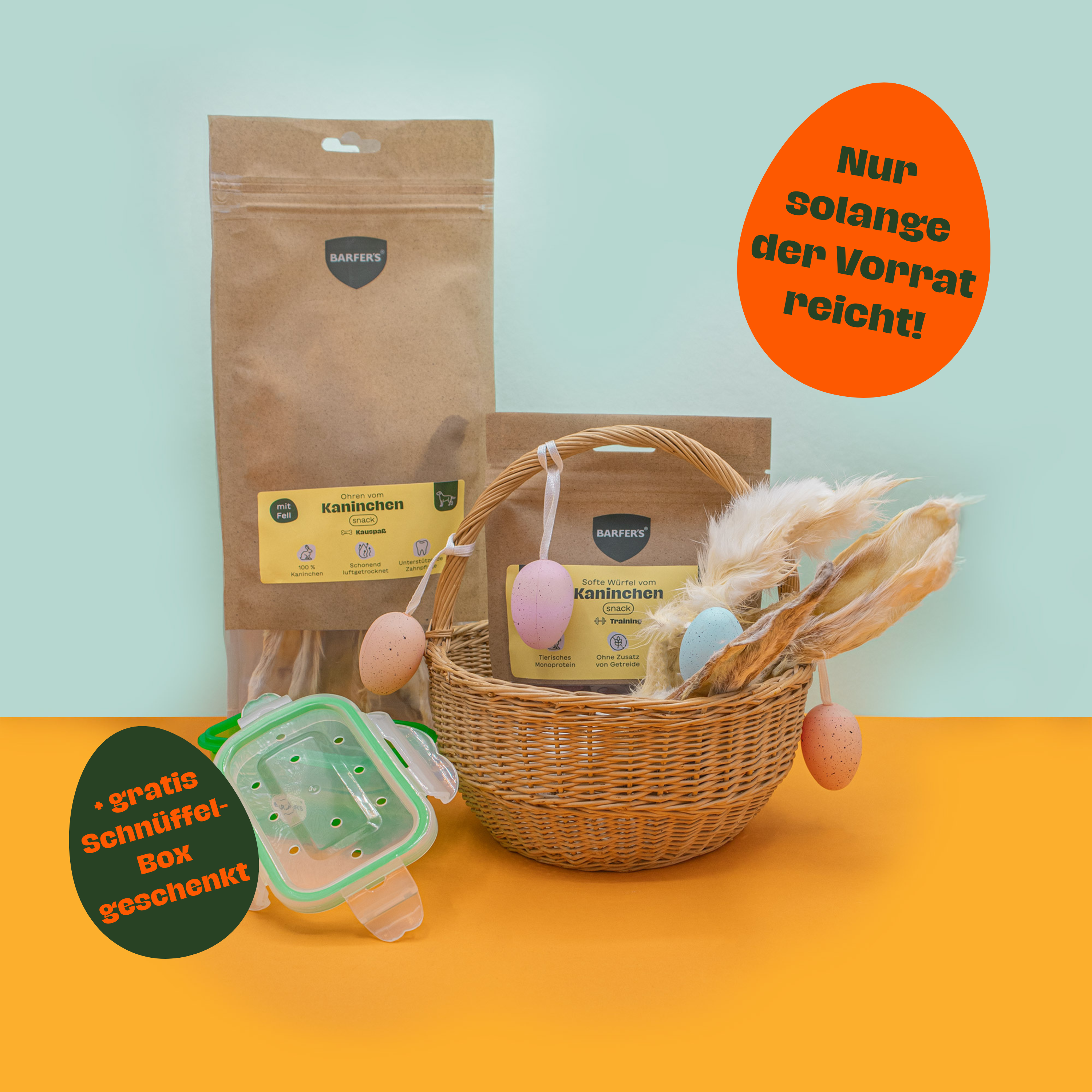 Für kurze Zeit: Schnüffel-Bundle Kaninchen