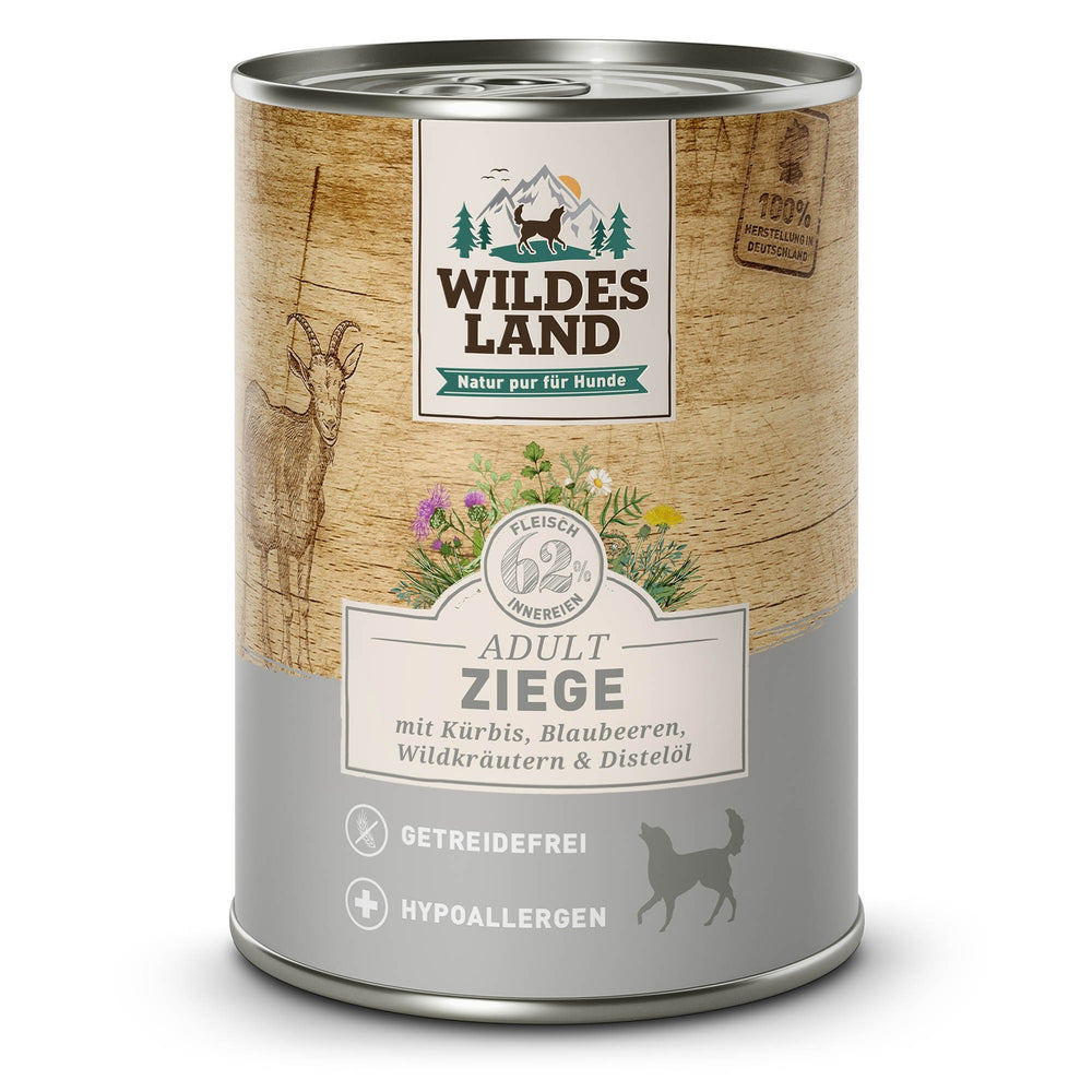 Wildes Land Ziege