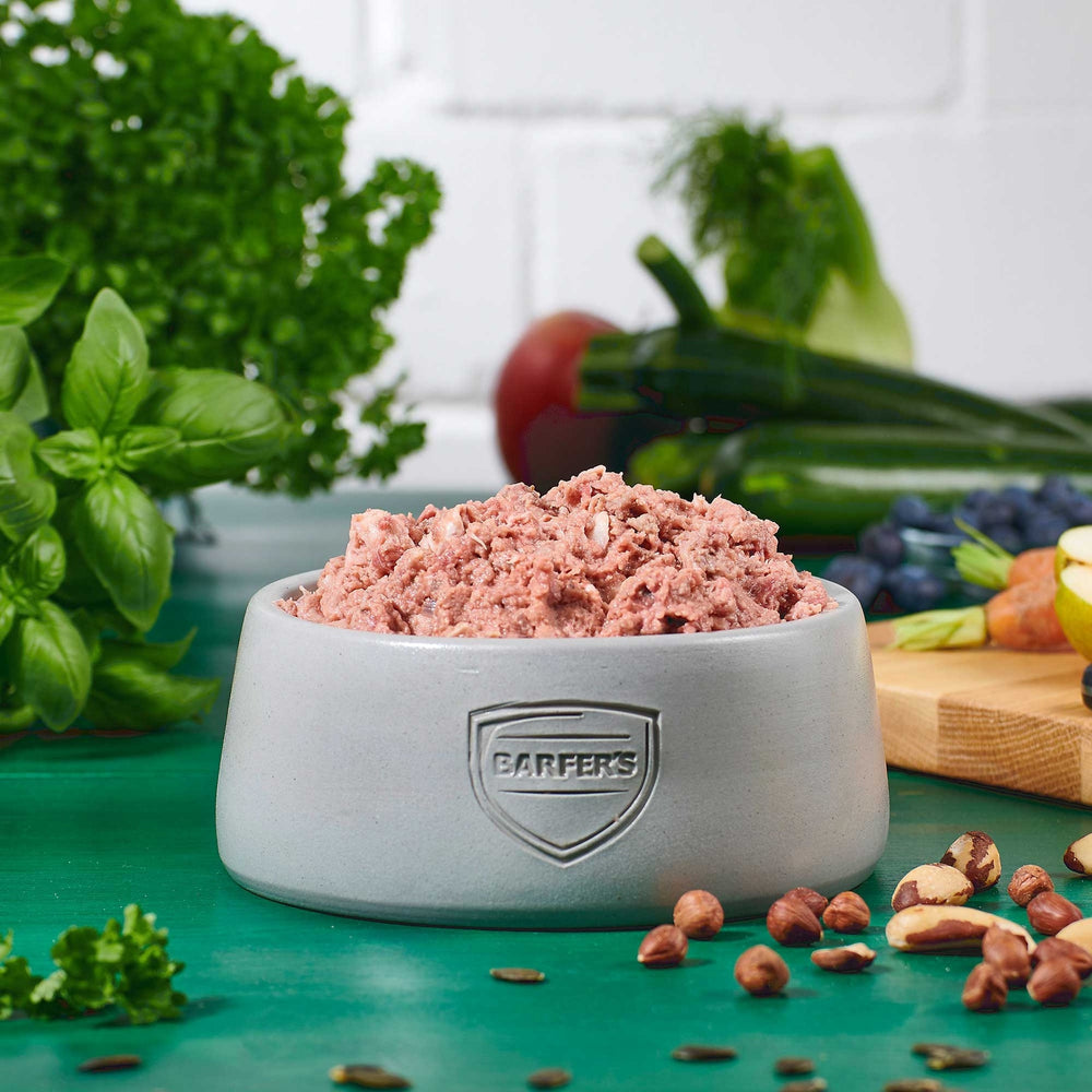 Fleisch-Mix Fisch mit Huhn und Rind