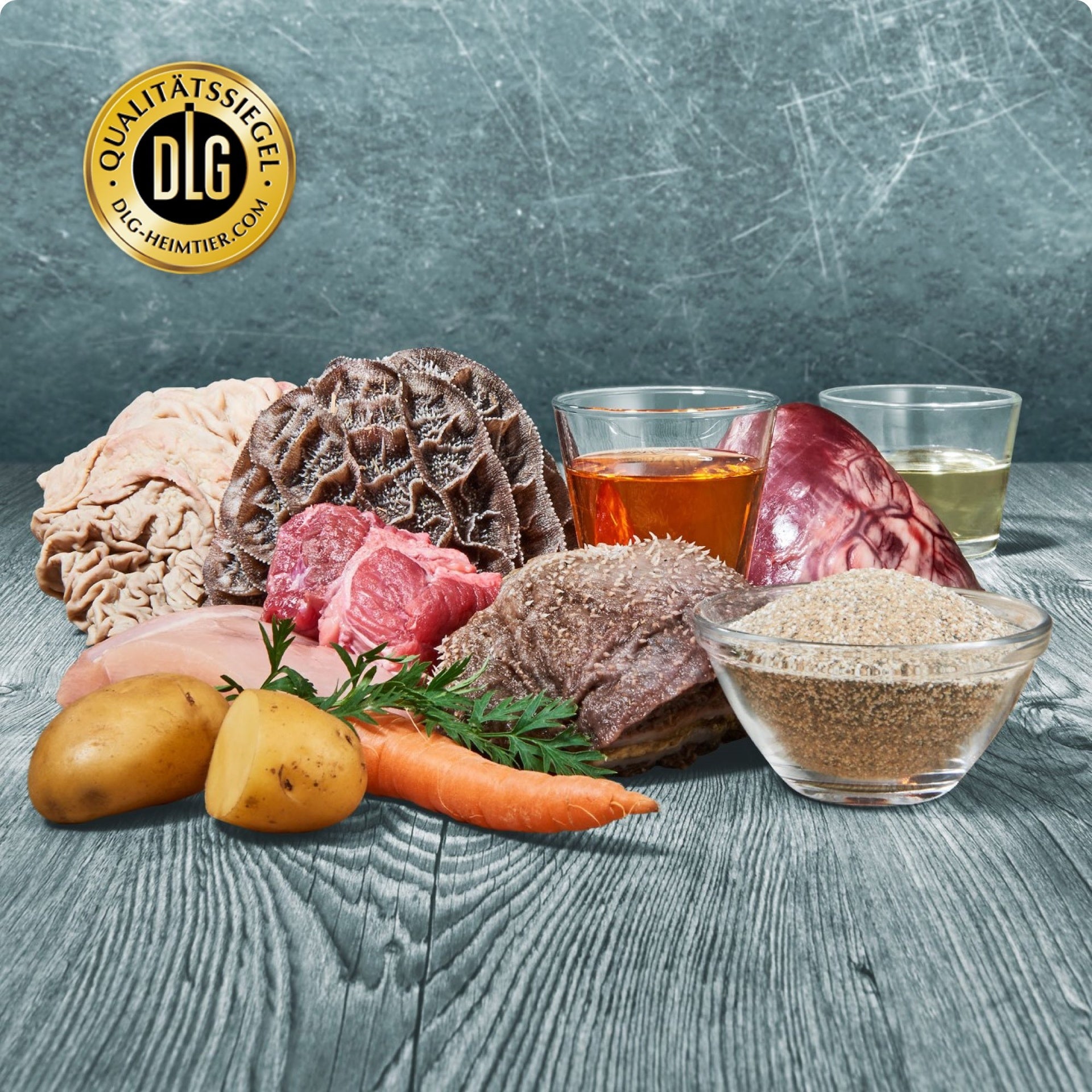 Würfel: Komplett-Mix Senior Rind & Huhn